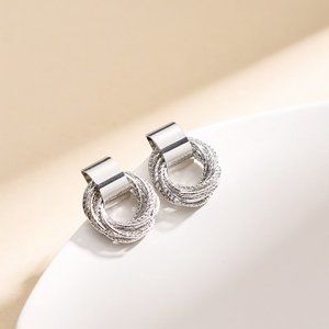 Earrings Women Circle Stud Bohemian Retro Hoop Drop Cute Trendy Jewelry